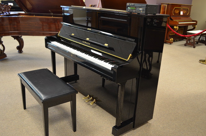 2008 Yamaha DU1A Disklavier upright - Upright - Professional Pianos